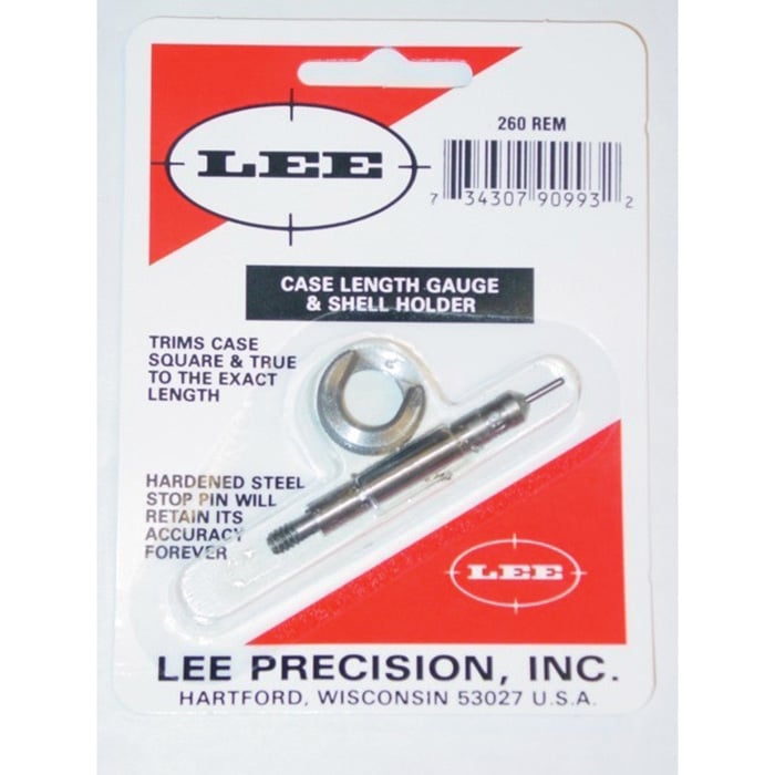 Lee Precision .260 Rem Steel Case Length Gauge - 90993 - Lee Precision, Inc.