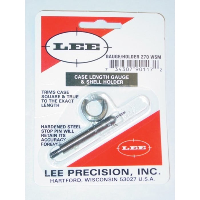 Lee Precision .270 WSM Steel Case Length Gauge - 90117 - Lee Precision, Inc.