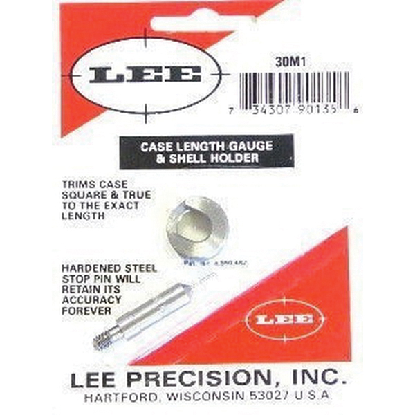 Lee Precision .30 M1 Carbine Steel Case Length Gauge - 90135 - Lee Precision, Inc.