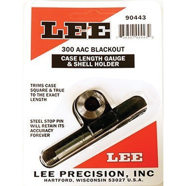 Lee Precision .300 Blackout Steel Case Length Gauge - 90443 - Lee Precision, Inc.