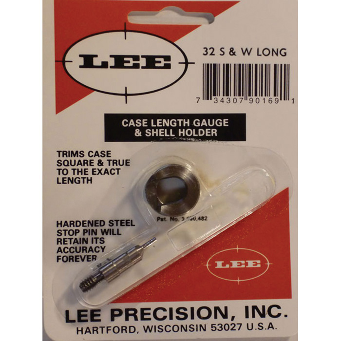 Lee Precision .32 S&W Long Steel Case Length Gauge - 90169 - Lee Precision, Inc.