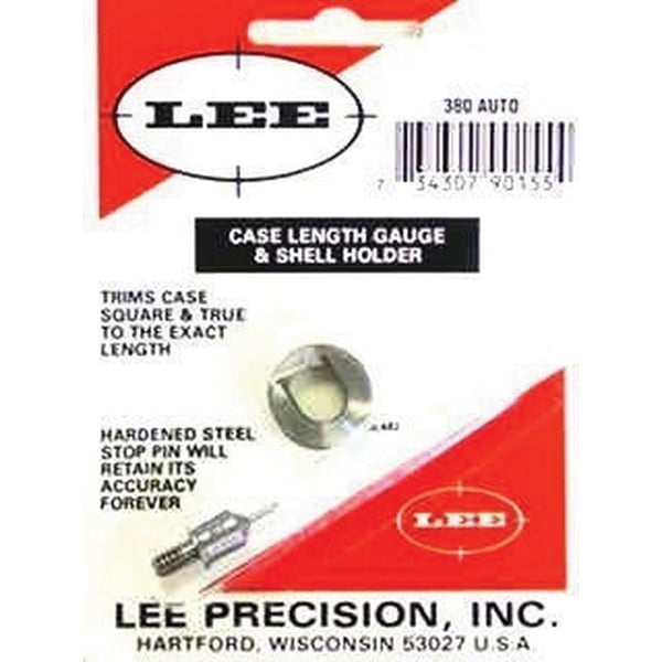 Lee Precision .380 ACP Steel Case Length Gauge - 90155 - Lee Precision, Inc.