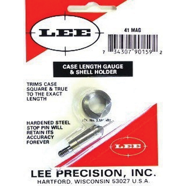 Lee Precision .41 Rem Mag Stainless Steel Case Length Gauge - 90159 - Lee Precision, Inc.
