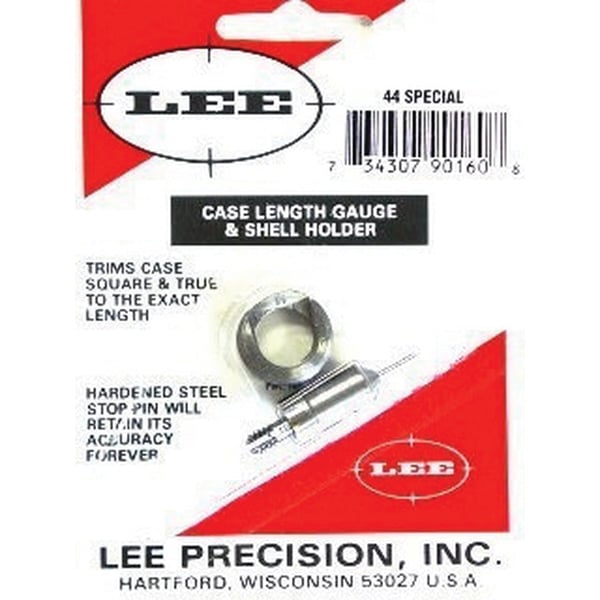 Lee Precision .44 Spl Steel Case Length Gauge - 90160 - Lee Precision, Inc.
