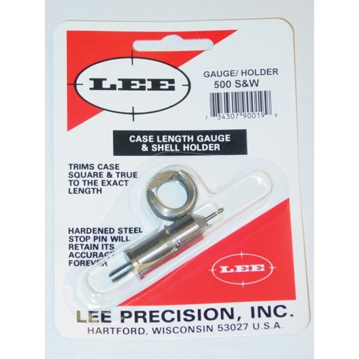Lee Precision .500 S&W Steel Case Length Gauge, for Cutter and Lock Stud - 90019 - Lee Precision, Inc.
