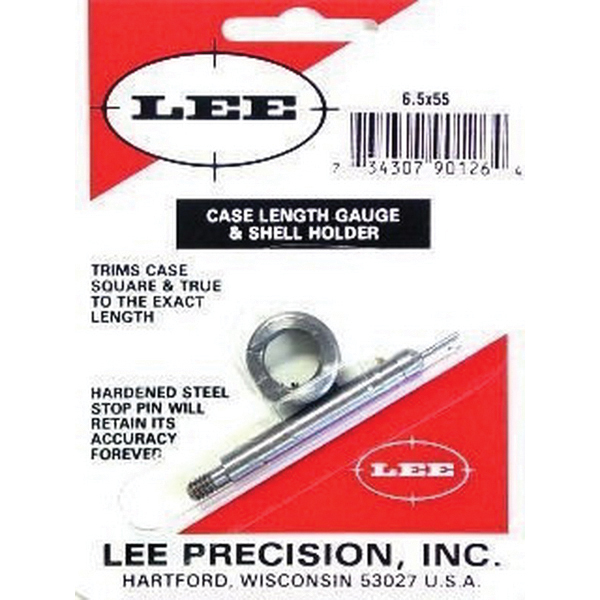 Lee Precision 6.5x55mm Swedish Steel Case Length Gauge - 90126 - Lee Precision, Inc.