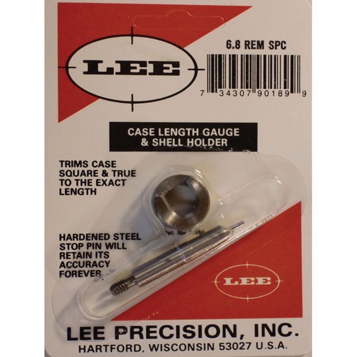 Lee Precision 6.8mm SPC Steel Case Length Gauge - 90189 - Lee Precision, Inc.