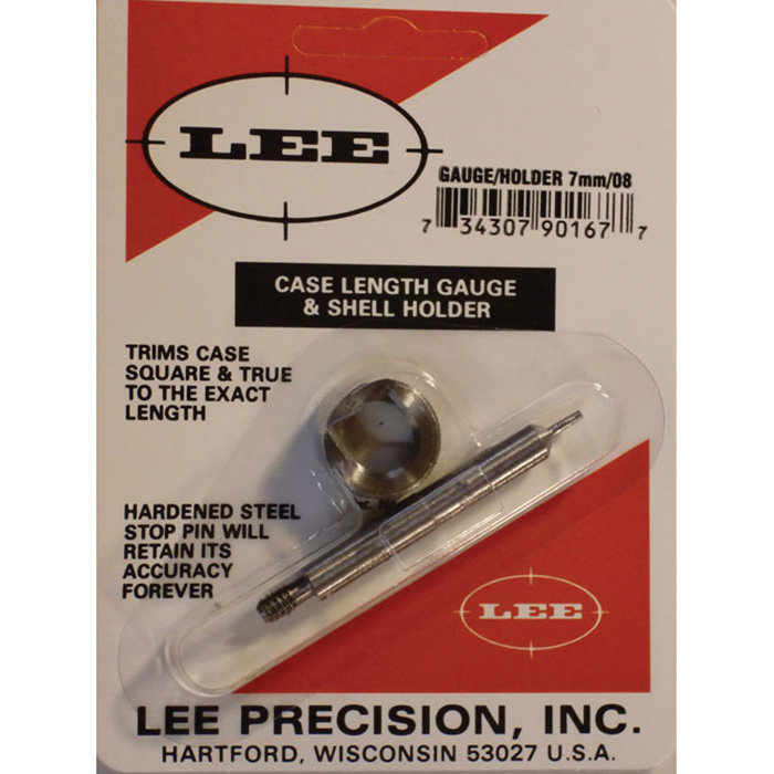 Lee Precision 7mm-08 Rem Steel Case Length Gauge - 90167 - Lee Precision, Inc.