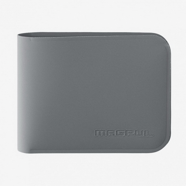 Magpul Industries DAKA Bifold Wallet, 3.05" L x 8.25" W Opened, 3.05" L x 4.125" W Folded, Stealth Gray - MAG906-023 - Magpul