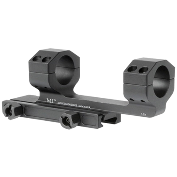 Midwest Industries 1"1-Piece Gen II Scope Mount, Black - MI-SM1.0G2