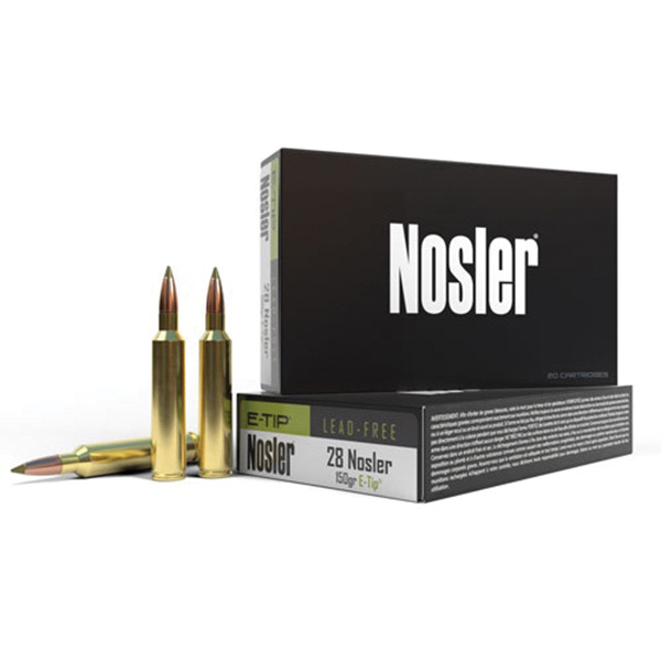 Nosler 180 gr ET .300 WSM Lead-Free Ammo, 20/Carton - 40152 - Nosler
