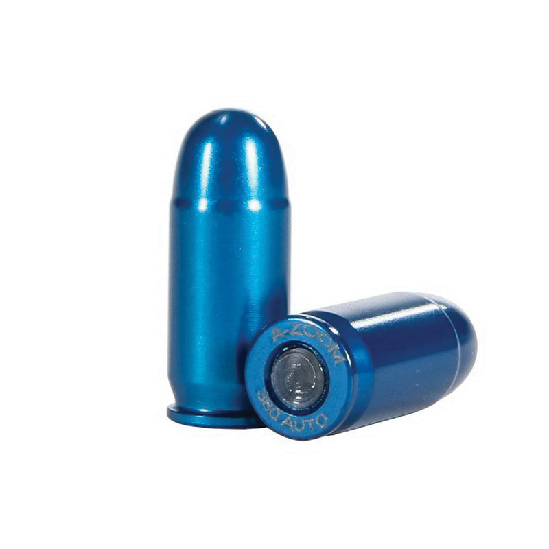 A-Zoom Aluminum Value Pack Snap Cap, .380, 10/pack - 15313 - Pachmayr
