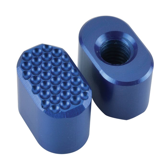 Phase 5 PMR Dimpled Magazine Release, Blue - PMR-BLUE DIMPLED - Phase 5