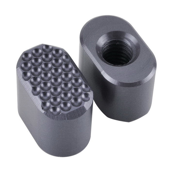 Phase 5 PMR Dimpled Magazine Release, Gray - PMR-GREY DIMPLED - Phase 5