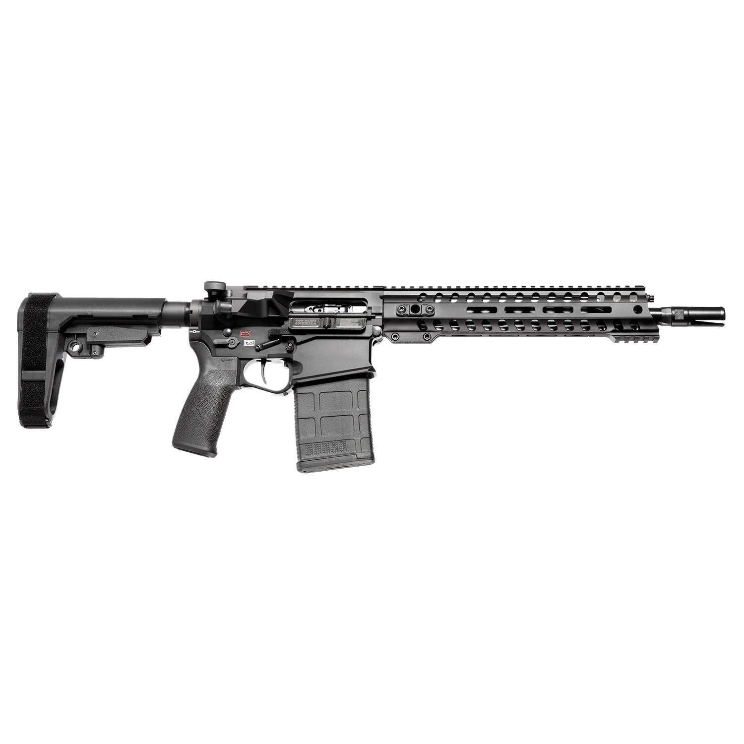POF-USA Revolution DI .308 Win AR Pistol, Blk - 01599 - Pof-Usa
