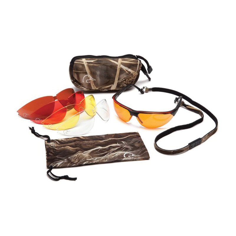 Pyramex Safety Ducks Unlimited Anti-Fog Shooting Eyewear Kit, Clear - DUCLAM1 - Pyramex