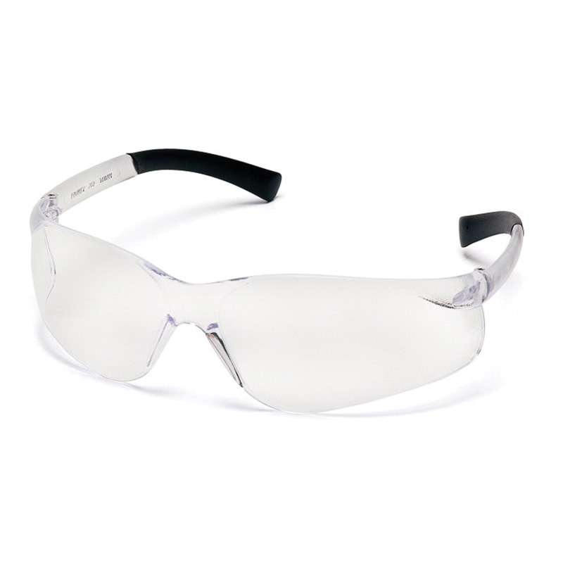 Pyramex Safety Ztek Retail Wraparound Scratch-Resistant Shooting Glasses/Ear Plugs, Clear Lens - PYS2510SDP - Pyramex