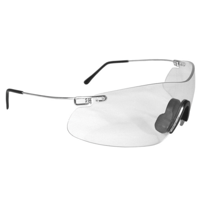 Radians Clay Pro Wraparound Shooting Glasses, Clear Lens - CP5710CS - Radians