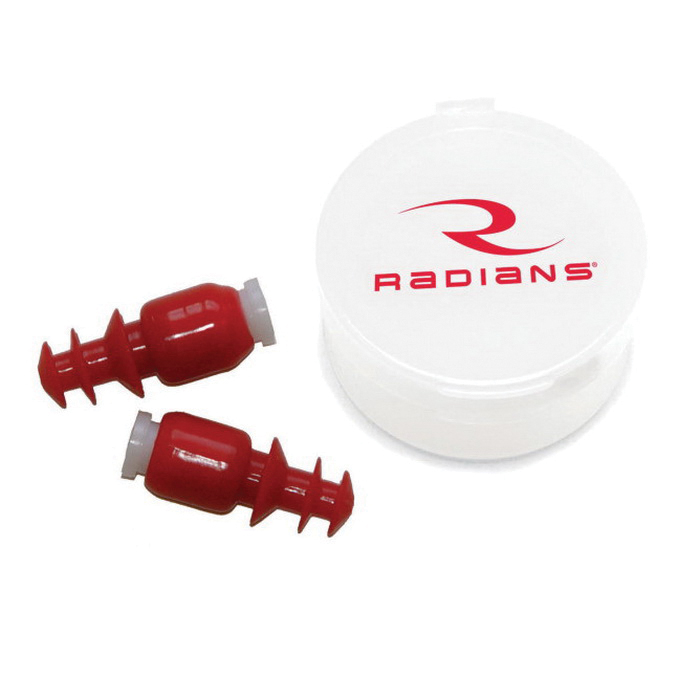 Radians Ear Plug, Red - CF7000BP - Radians