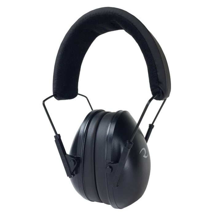 Radians 21 dB Over the Head Tactical Premium Passive Padded Earmuff, Black - CSE40BX - Radians