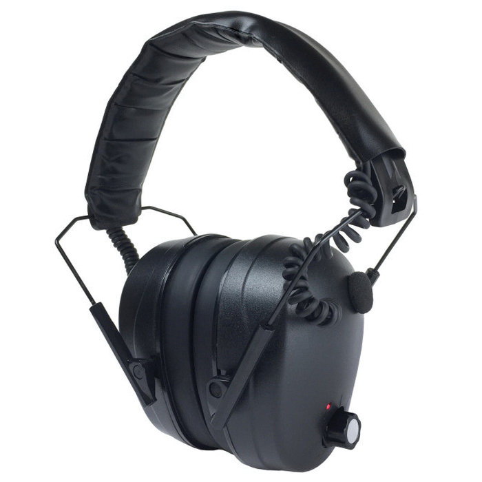 Radians 26 dB Over the Head Tactical Electronic Earmuff, Black - CSE20BX - Radians