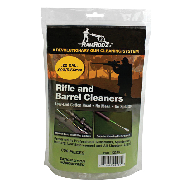 RamRodz .223 Rem/5.56 Cotton/Bamboo Barrel and Breech Cleaner - 22600 - Ramrodz
