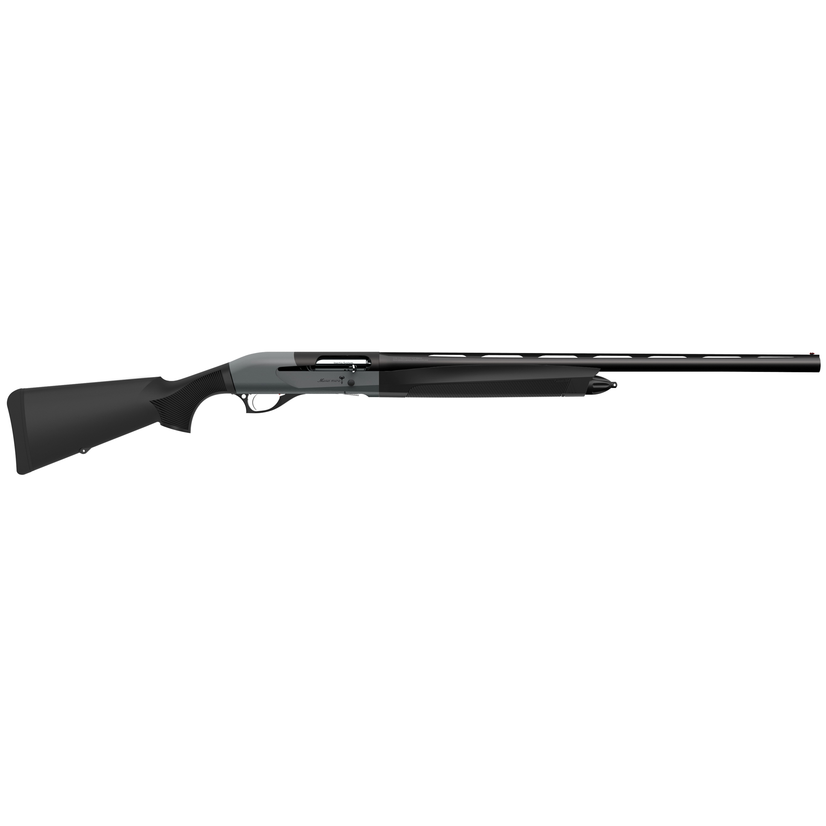 Retay Masai Mara SP Grey Light 28" 12 Gauge Shotgun 3.5" Semi-Automatic, Matte Black - T251GRYLT28 - Retay
