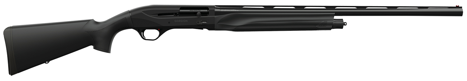 Retay Gordion Extra Black 28" 12 Gauge Shotgun 3" Semi-Automatic, Matte Black - GORBLK28 - Retay