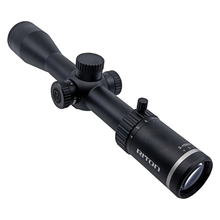 Riton Optics X3 Primal 3-15x44mm PDTR (SFP) Riflescope - 3P315AS - Riton