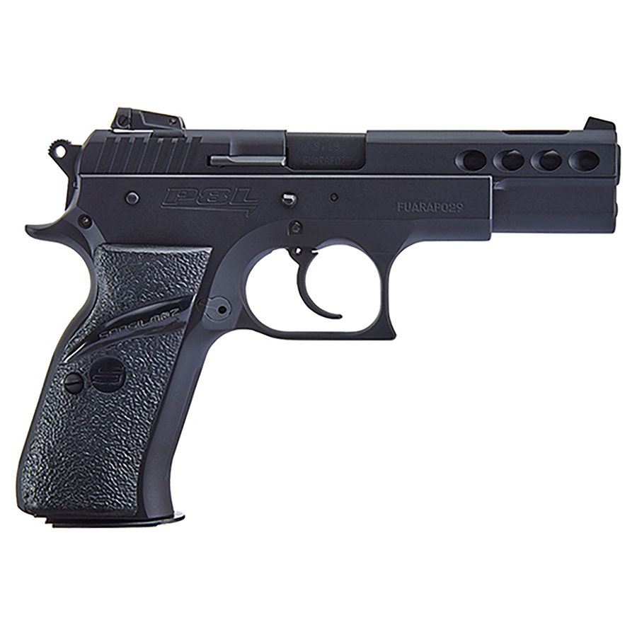 SAR USA P8L Steel Framed Pistol 9mm  4.6" 9mm 17rd, Black - P8LBL - Sar Usa