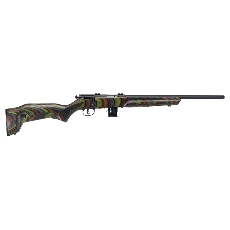 Savage Arms 93 Minimalist .22 WMR Bolt Action Rifle, Natural Green - 91936 - Savage Arms