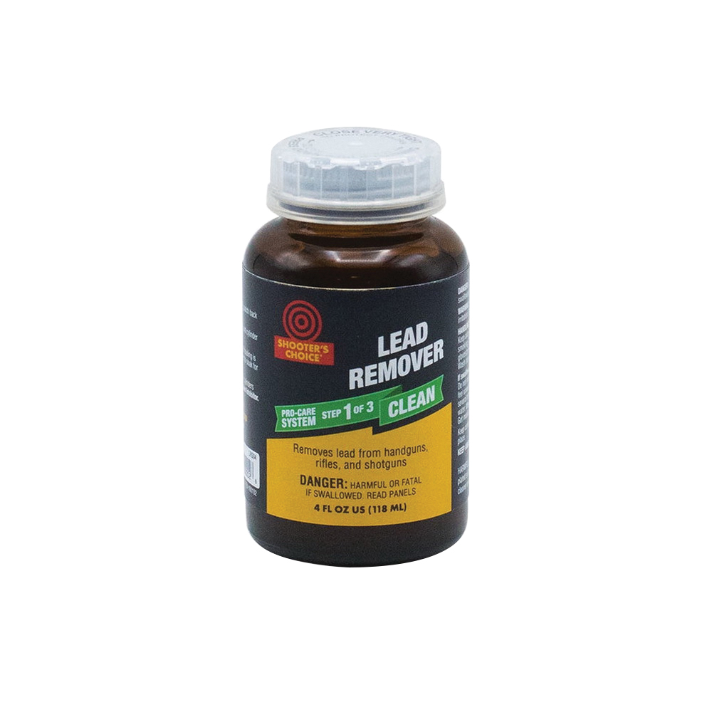 Shooter's Choice Lead Remover, 4 oz Glass Bottle - LRS04 - Shooters Choice