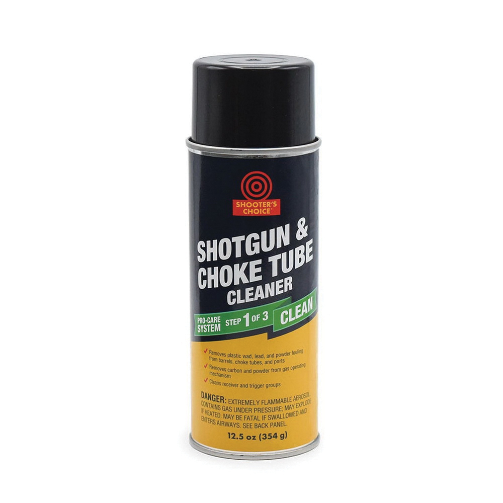 Shooter's Choice Shotgun and Choke Tube Cleaner, 12 oz Aerosol Can - SG012 - Shooters Choice