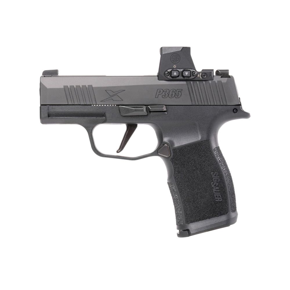Sig Sauer P365X Romeo-X 9mm 3.10" 10rds Pistol, Black - Optics Ready Compact - 365X-9-BXR3-RXX-10 - Sig Sauer