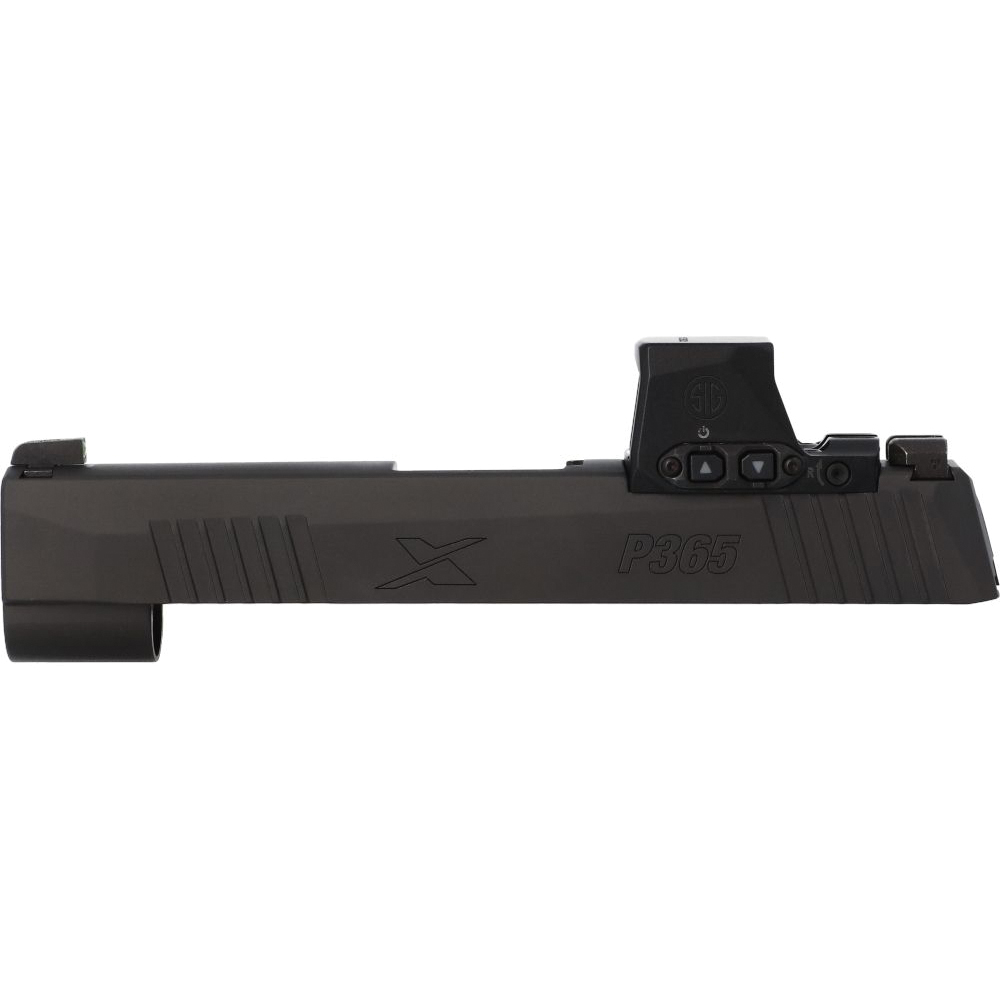 Sig Sauer Optic Ready Slide Assembly Fits P365X/P365XL Compact, Black - Superior Fit and Function - 8901558 - Sig Sauer