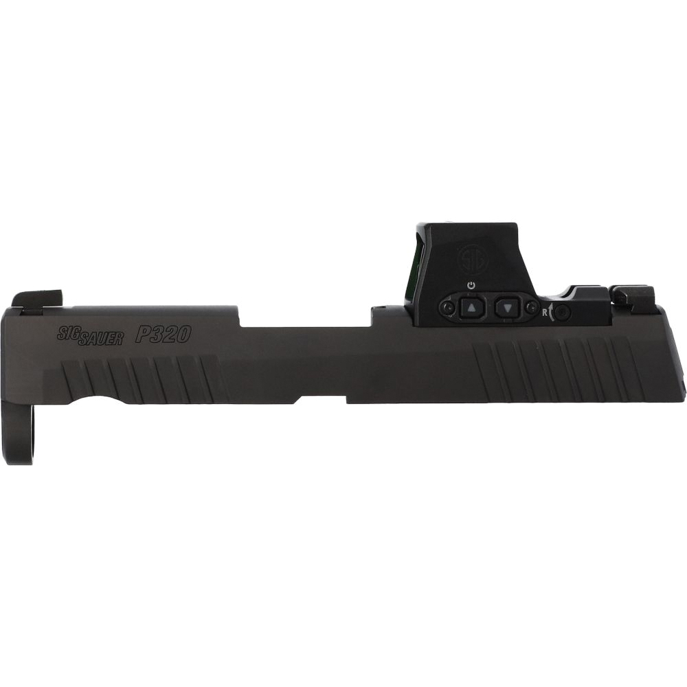 Sig Sauer Optic Ready Slide Assembly Fits P320 Sub-Compact, Black - Ready for Customization - 8901566 - Sig Sauer