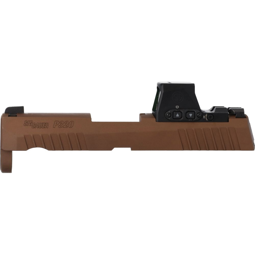 Sig Sauer Optic Ready Slide Assembly Fits P320 Sub-Compact, Coyote Brown - Versatile and Strong - 8901567 - Sig Sauer