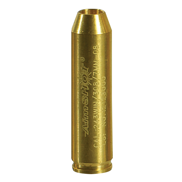 Aim Shot Brass Arbor for 223 Boresight, .243/.308 Win/7mm-08 Rem - AR243 - Aimshot