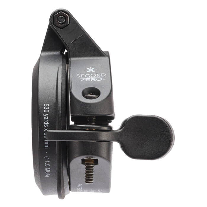 Axeon Second Zero Bell Mount 50mm 1-Piece Adapter W/ 11.5 MOA, Black - 2218624 - Axeon