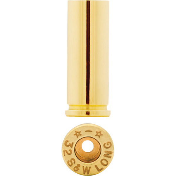 Starline Brass Small .32 S&W Long Unprimed Brass Cartridge Case, 100/bag - Star32SWLEUP - Starline Brass