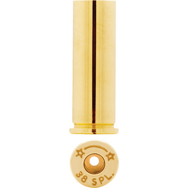 Starline Brass Small .38 Spl Unprimed Brass Cartridge Case, 100/bag - Star38EUP100 - Starline Brass