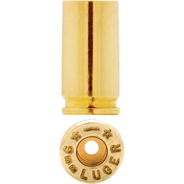 Starline Brass Small 9mm Unprimed Brass Cartridge Case, 100/bag - Star9EUP100 - Starline Brass