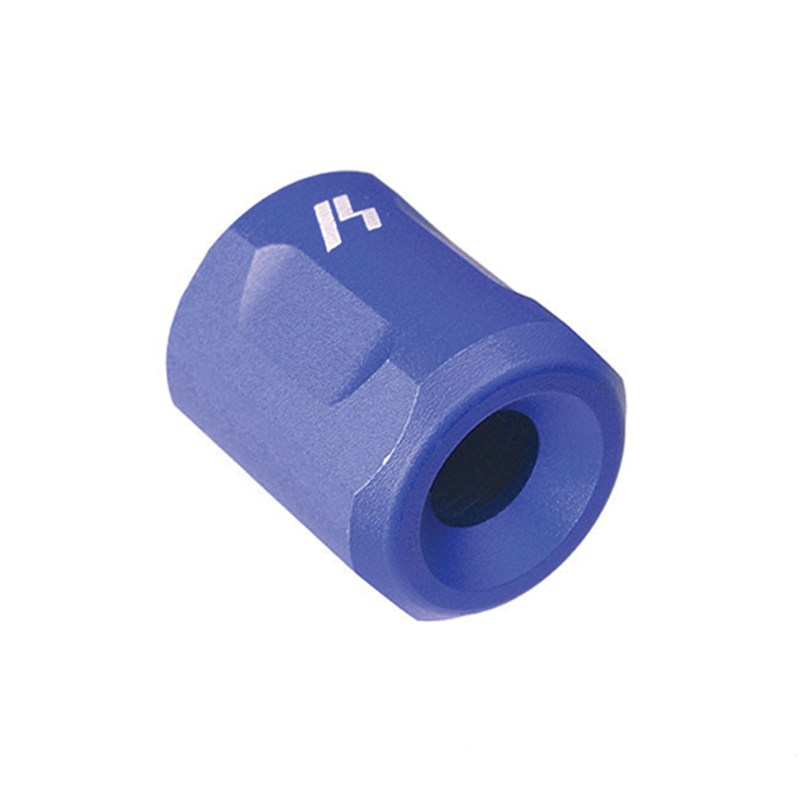 Strike Industries Barrel Thread Protector, 1/2-28, Blue - BCTPBLU - Strike Industries