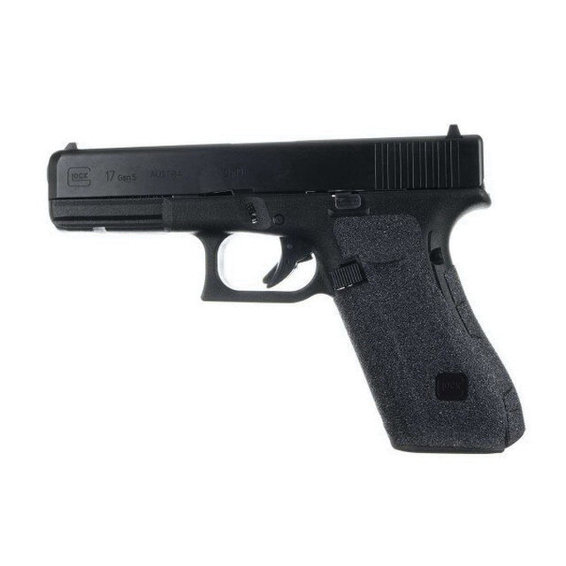 Talon Grips Granulate Adhesive Pistol Grip for Glock 17 Gen 5 No Backstrap Pistols - 379G - Talon Grips