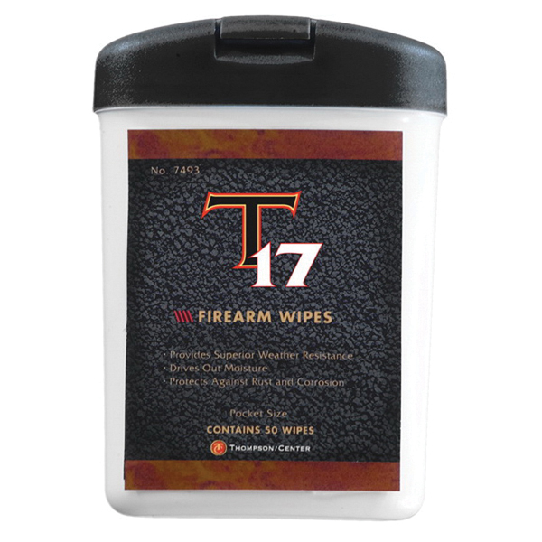 Thompson/Center Arms T17 Firearm Wipe, 50/pack - 31007493 - Thompson Center Firearms