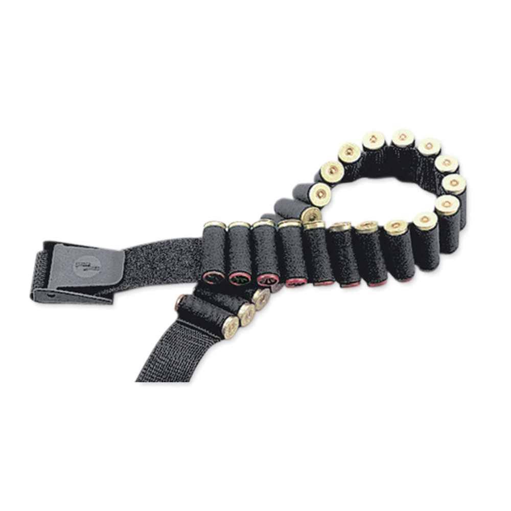 Uncle Mike's Cartridge Belt w/ Flip Open Buckle, 2", Black - 88051 - Uncle Mike's