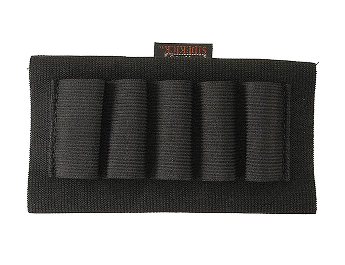 Uncle Mikes Buttstock Shotgun 5 Rounds Black Nylon - 88491 - Uncle Mike's
