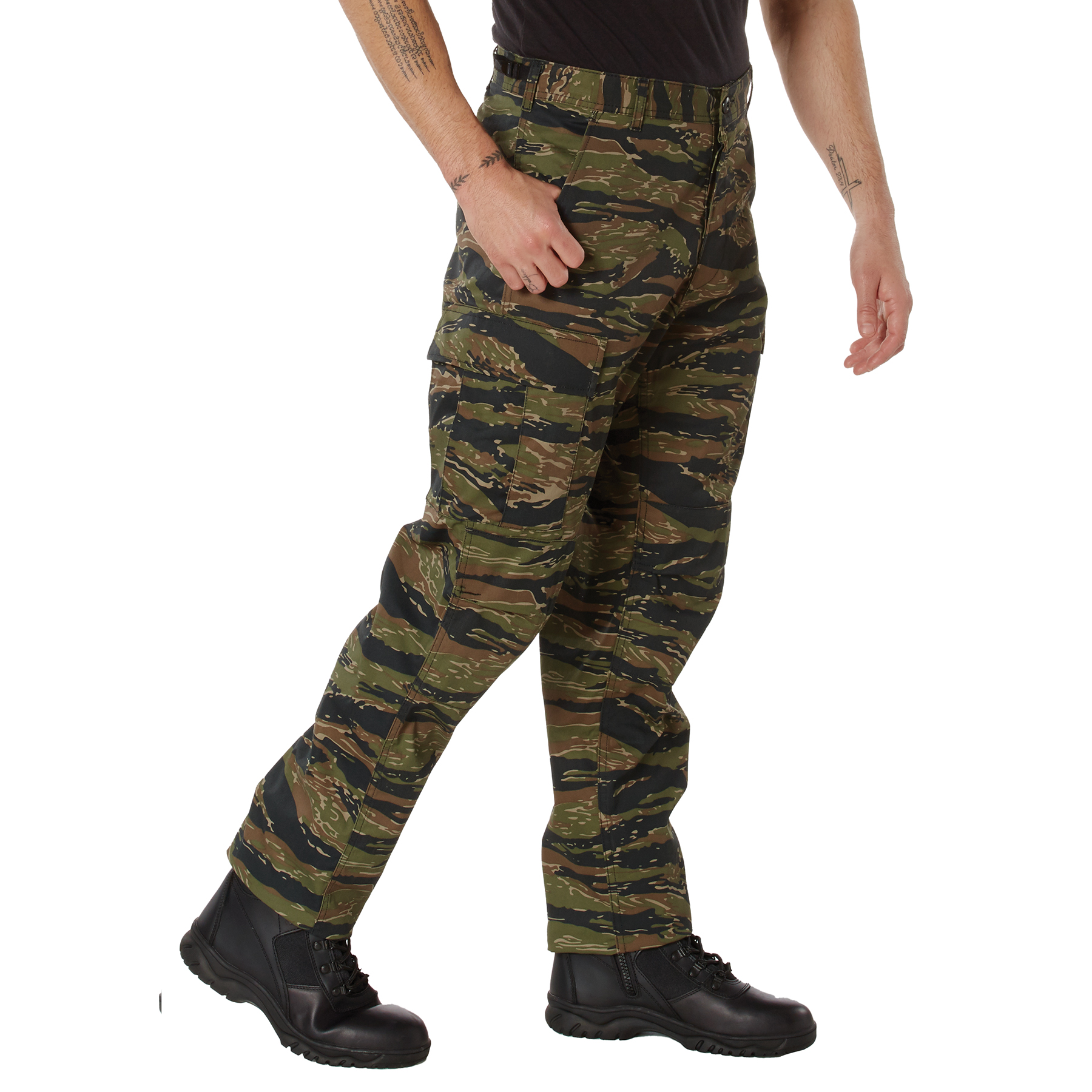 Rothco Rothco Camo Tactical Bdu Pants - Tiger Stripe Camo, Medium