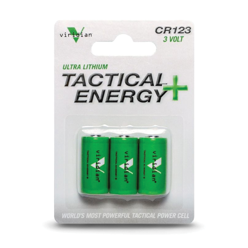 Viridian 3 V Lithium Battery, 3/pack - CR1233 - Viridian
