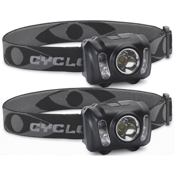 Cyclops 210 lm LED Adjustable Headlamp, Black - CYC-HL210-2PK - Walkers Game Ear